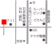 福島　いわき　禅長寺　地図